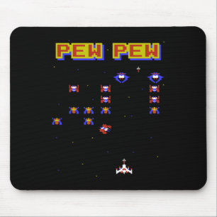 Mousepad Jogo Vídeo Jogo da Escola Antigo Jogo 80s Jogos Vi