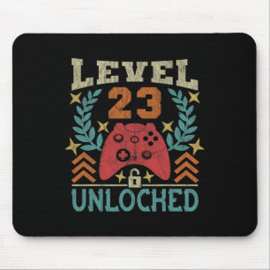 Mousepad Jogo Vintage 23º Aniversário Presente 23 Anos
