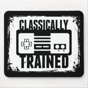 Mousepad Jogos - Classical Trained - Jogo De Vídeo Engraçad