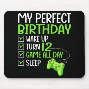 Mousepad Jogos De Aniversário Perfeitos Para 12 Gif De 12 A