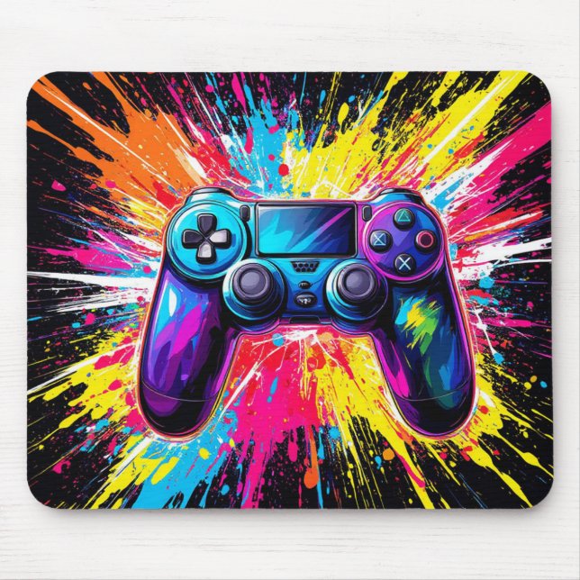 Mousepad Jogos de computador (Frente)