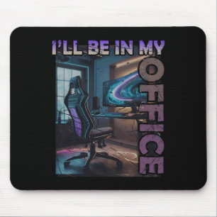 Mousepad Jogos De Pc Estarei No Meu Nerd De Hardware Do Off