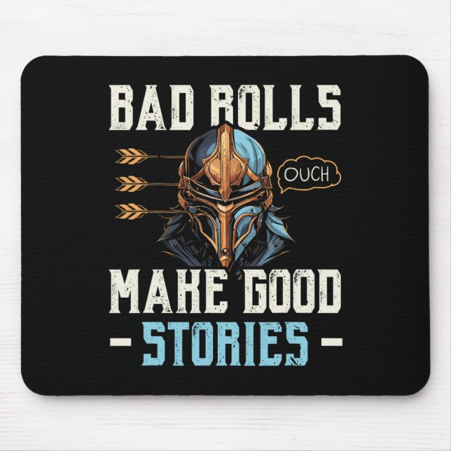 Mousepad Jogos De Rpg Papel De Jogar D20 Jogos De Mesa Engr (Frente)