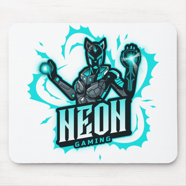 Mousepad Jogos Neon (Frente)