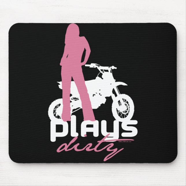 Mousepad Jogos sujos - menina (Frente)