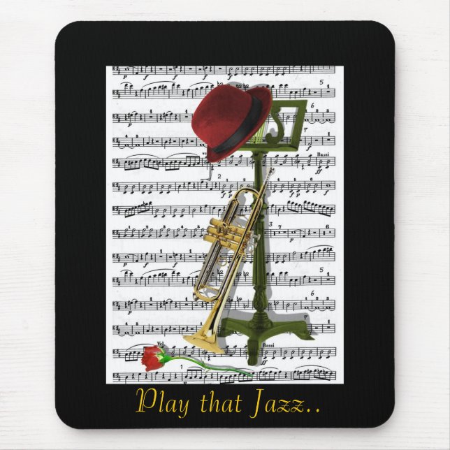 Mousepad Jogue esse jazz (Frente)