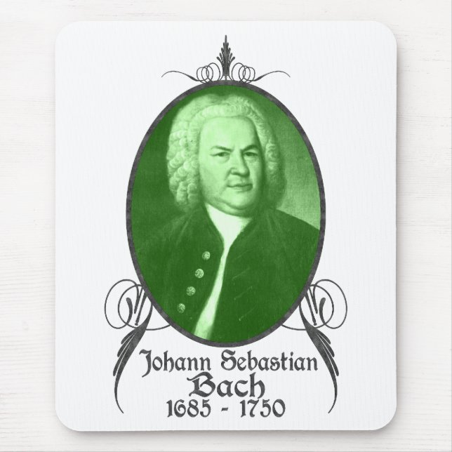 Mousepad Johann Sebastian Bach (Frente)