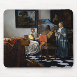 Mousepad Johannes Vermeer - O concerto
