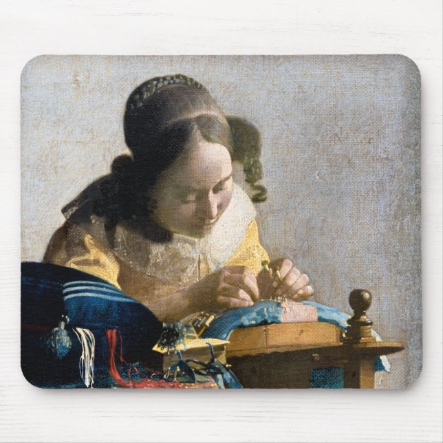 Mousepad Johannes Vermeer - O Lacemaker (Frente)