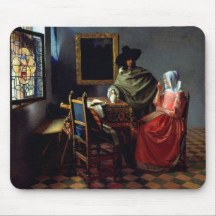 Mousepad Johannes Vermeer - O Vidro do Vinho