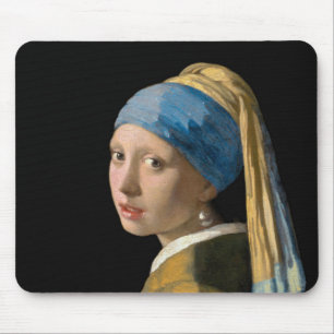 Mousepad Johannes Vermeer - Rapariga com um Ouriço de Pérol