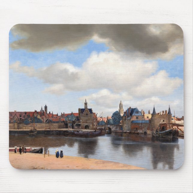 Mousepad Johannes Vermeer - Visão de Delft (Frente)