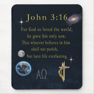 Mousepad John 3:16