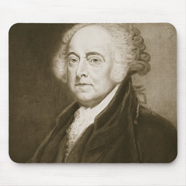 Mousepad John Adams, ?a Presidente dos Estados Unidos de (Frente)