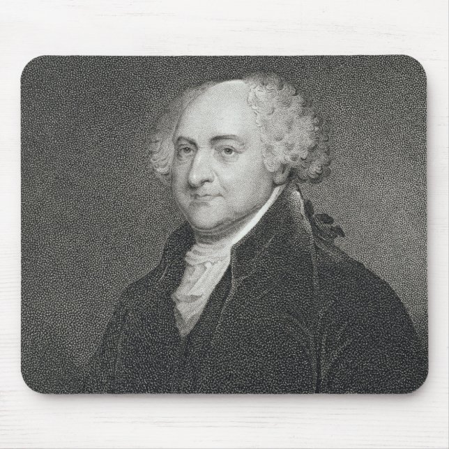 Mousepad John Adams, gravado por James Barton Longacre (179 (Frente)