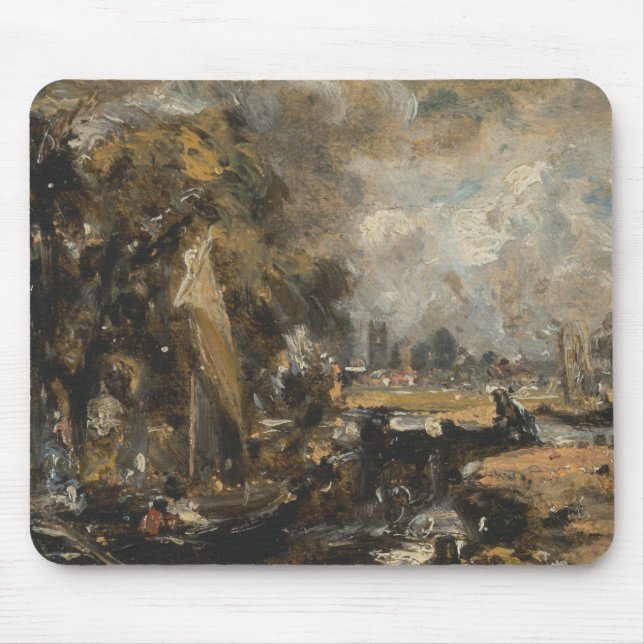 Mousepad John Constable - Dedham Lock (Frente)