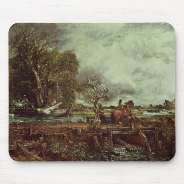 Mousepad John Constable | o cavalo do pulo, c.1825 (óleo (Frente)