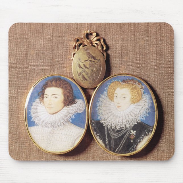 Mousepad John Croker e sua esposa Frances (Frente)