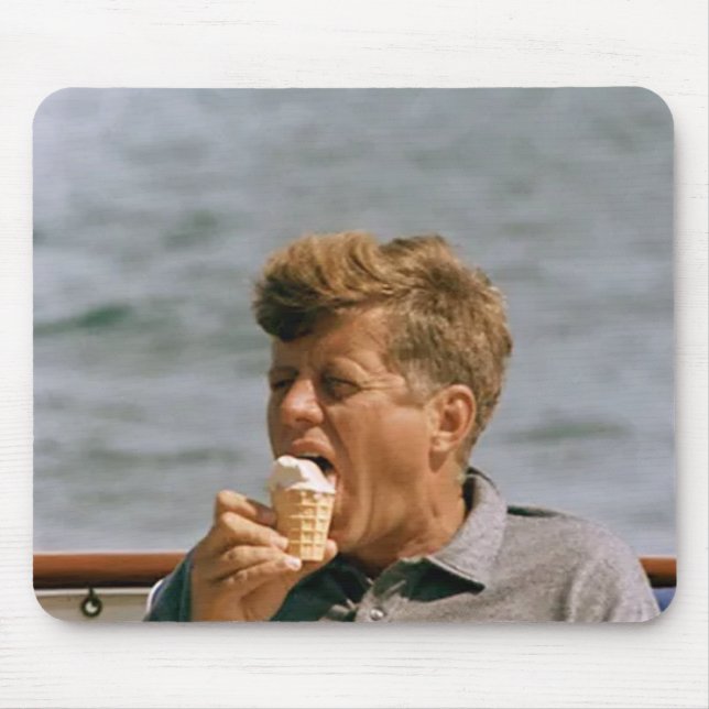 Mousepad John F Kennedy Smoking (Frente)