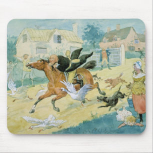 Mousepad John Gilpin que monta a Edmonton