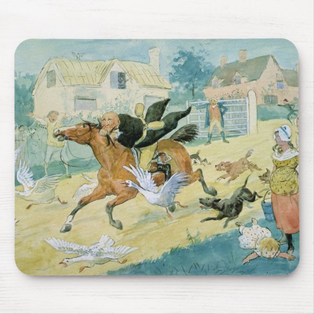 Mousepad John Gilpin que monta a Edmonton (Frente)