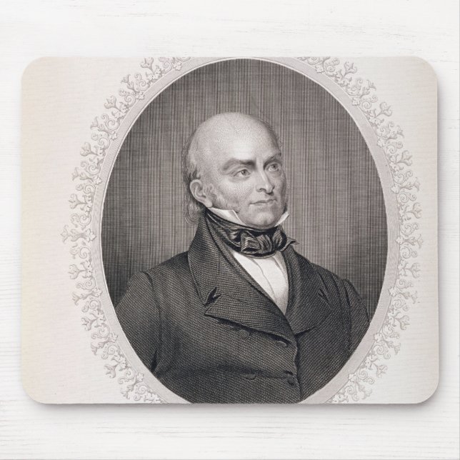 Mousepad John Quincy Adams (Frente)