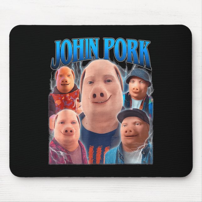 Mousepad John Rk Meme Humor Homens Mulheres  (Frente)