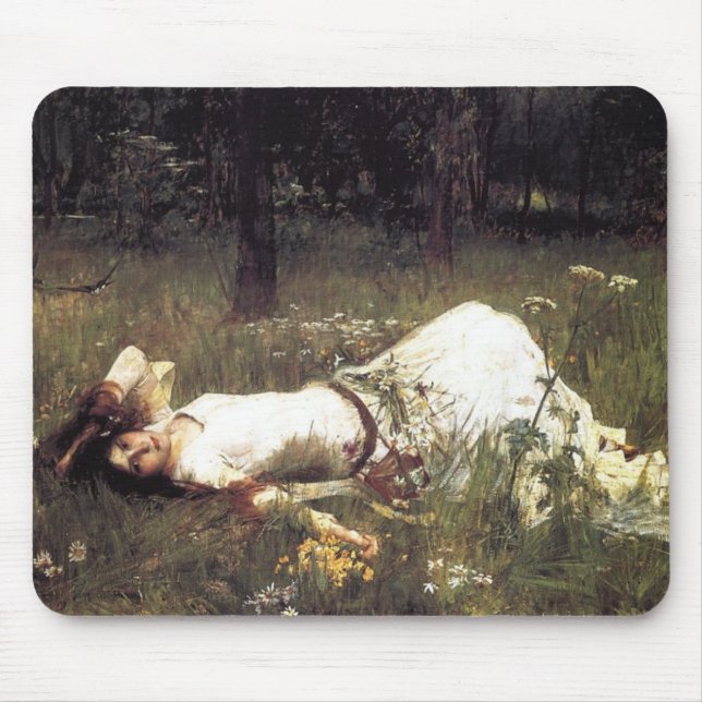 Mousepad John William Waterhouse - Ophelia 1889 (Frente)