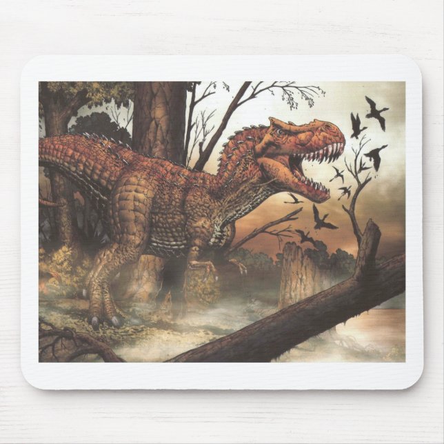 Mousepad Jornada Jurássica: Dinossauro em seu Habitat Natur (Frente)