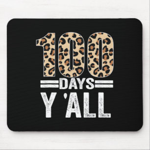 Mousepad Jornadas Y'all Leopard Professora Estudante 100º D