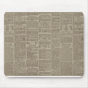 Mousepad Jornal 1902 do vintage
