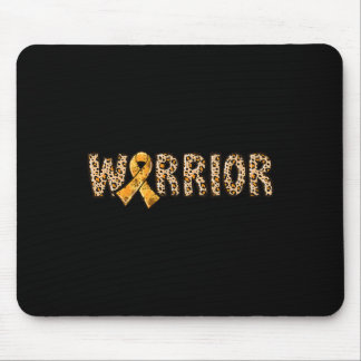 Mousepad Jornalista de Sensibilização Laranja Fita Leopardo