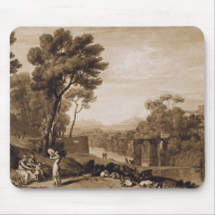 Mousepad Joseph Mallord William Turner a mulher e o Tamb
