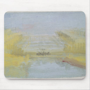 Mousepad Joseph Mallord William Turner as fontes em V