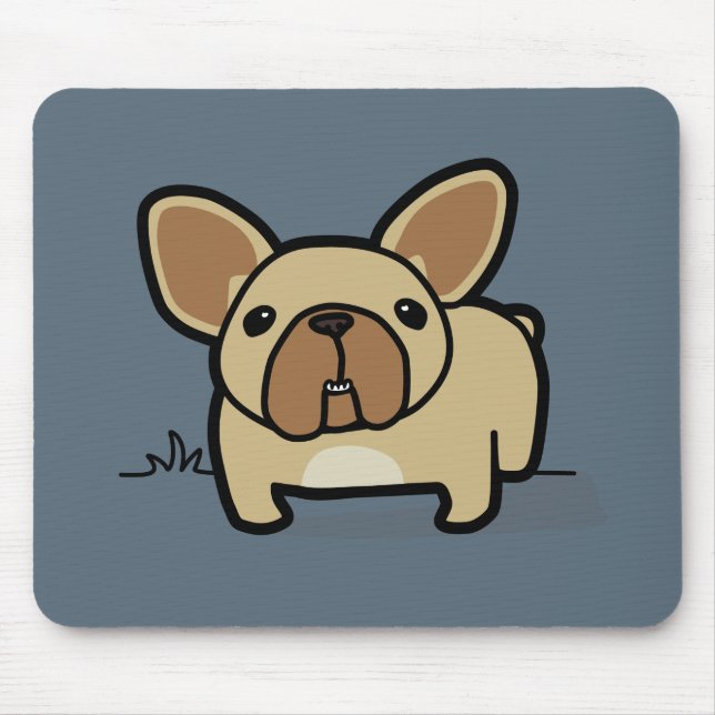 Mousepad Jovem corça Frenchie (Frente)