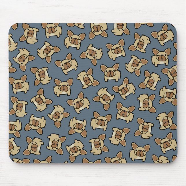 Mousepad Jovem corça Frenchie (Frente)