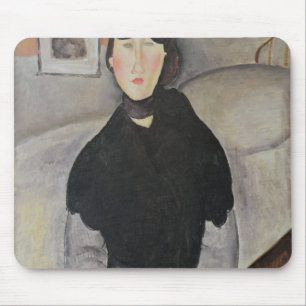 Mousepad Jovem mulher das pessoas