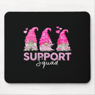 Mousepad Jovens divertidas apoiam Cancer de Mama em Quadrad