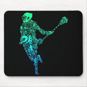 Mousepad Jovens Jovens Jogadores de Lacrosse Meninos