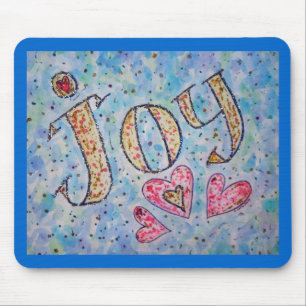 Mousepad "Joy" de Palavra Inspiracional