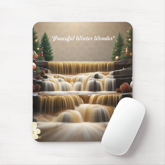 Mousepad "Joy Natal em cascata" (Com mouse)