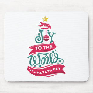 Mousepad Joy para a tipografia da citação mundial de Nata
