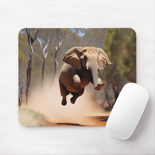 Mousepad "Joy Salta: O Salto dos Elefantes Animados" (Com mouse)