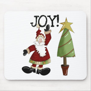 Mousepad JOY Santa Claus T-shirts e presentes