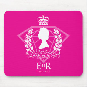 Mousepad Jubileu de diamante Mousemat comemorativo