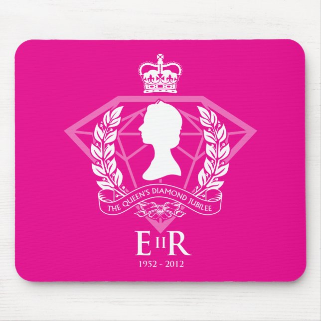 Mousepad Jubileu de diamante Mousemat comemorativo (Frente)