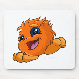 Mousepad JubJub alaranjado feliz