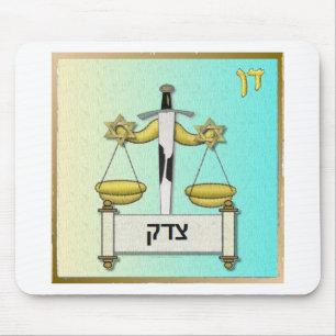 Mousepad Judaica 12 Tribos Israel Dan Art