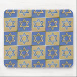 Mousepad Judaica Star De David Metal Dourado Azul<br><div class="desc">Você está vendo a coleção de Design Lee Hiller. Roupa,  Ofertas e Coleções Lee Hiller Fotografia ou Coleção de Arte Digital. Você pode ver sua fotografia da Nature em http://HikeOurPlanet.com/ e seguir seu blog de caminhada no Hot Primavera National Park.</div>