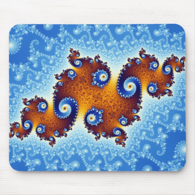 Mousepad Julia Island Mandelbrot Set (Frente)